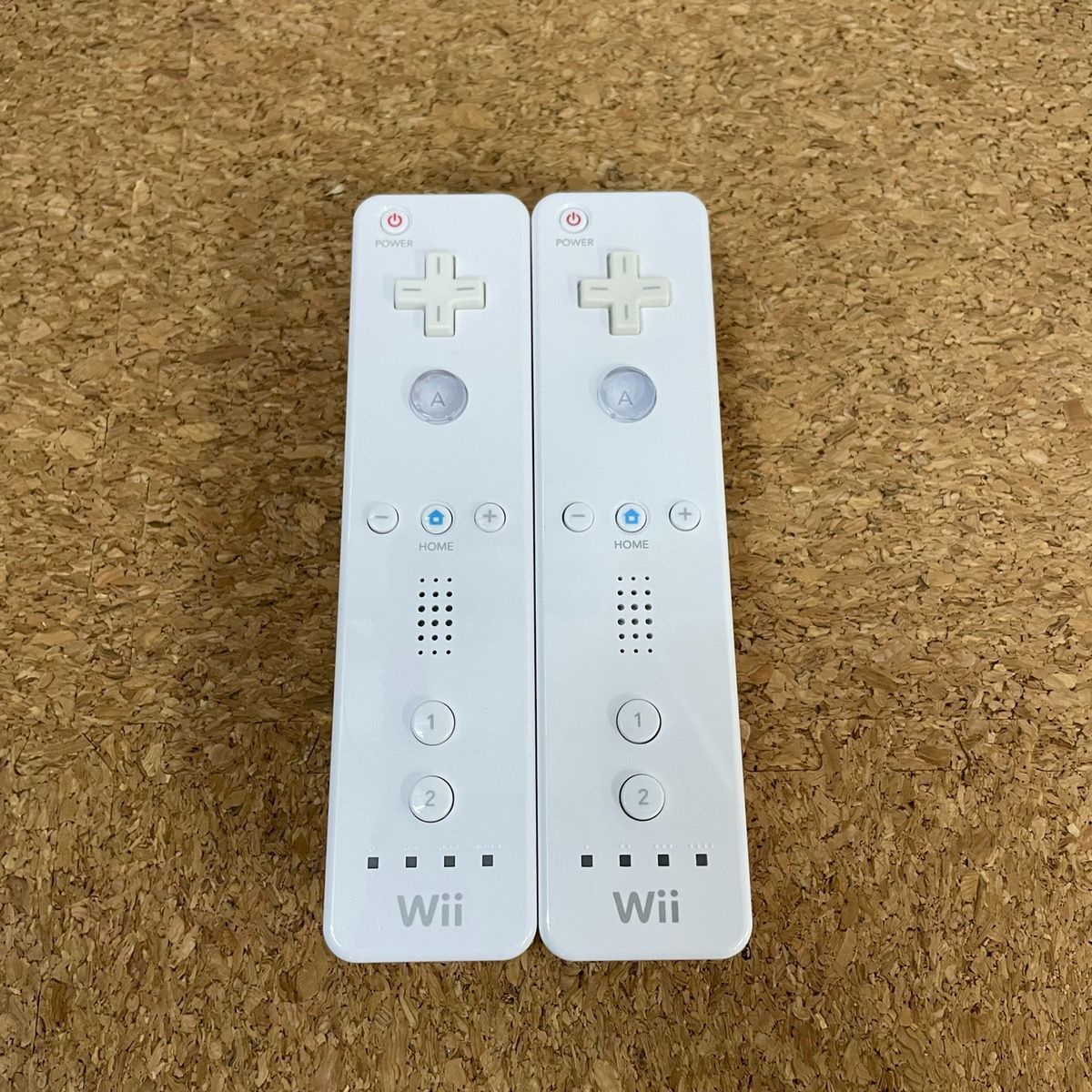 動作確認済】任天堂 Wiiリモコン wii リモコン シロ ２個セット 35