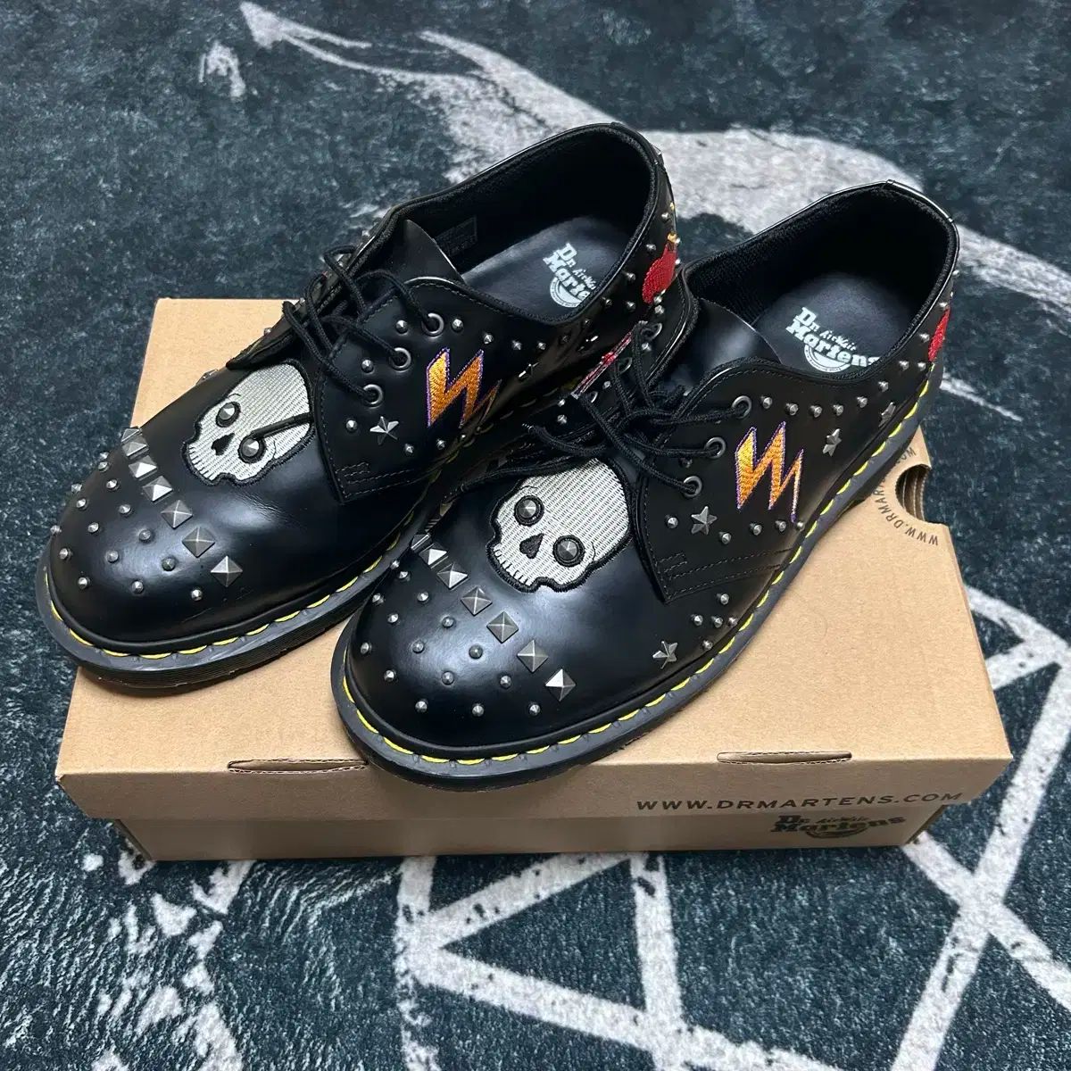DR. MARTENS ドクターマーチン パンク スケルトン ゴート族 uk9 280