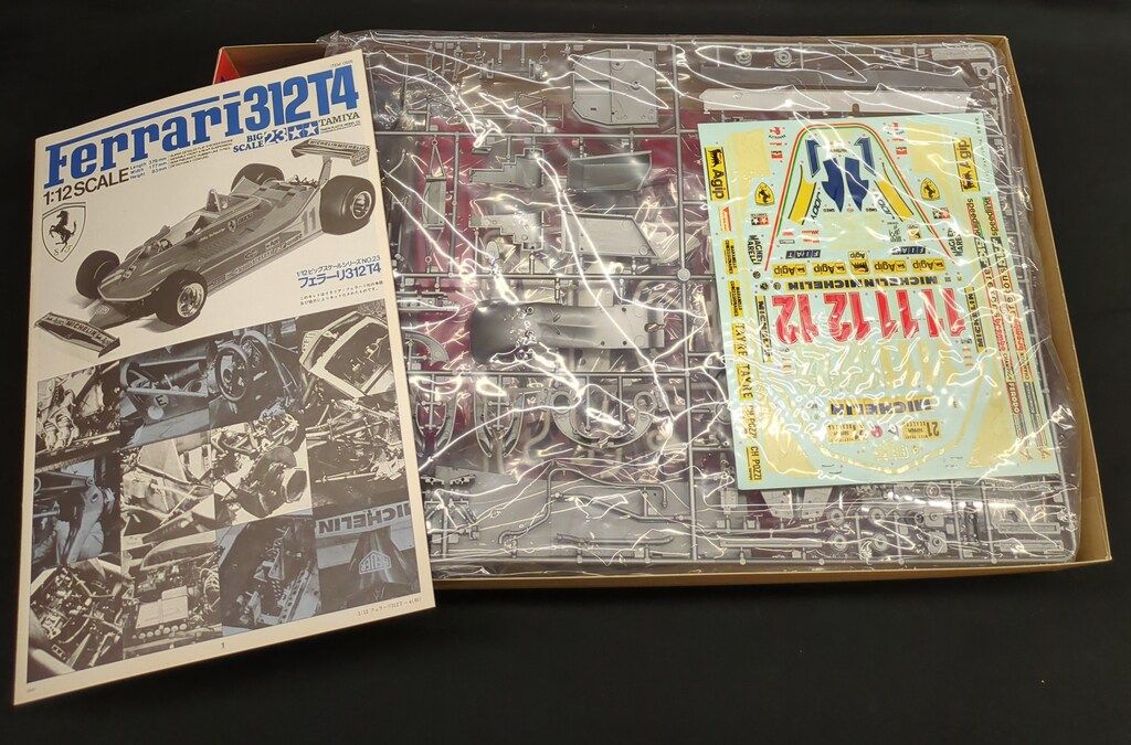 1/12 フェラーリ312T4 「ビッグスケールシリーズ No.23」 タミヤ 1/12 フェラーリ312T4 「ビッグスケールシリーズ No.23」 タミヤ