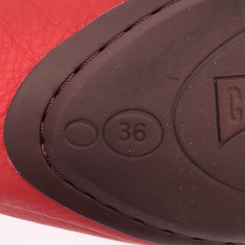 【美品】  CAMPER / カンペール | Right Nina / ライトニナ レザー ストラップ フラットシューズ | 36 | red | レディース 楽天市場】CAMPER カンペール フラットシューズ Right Nina ライト