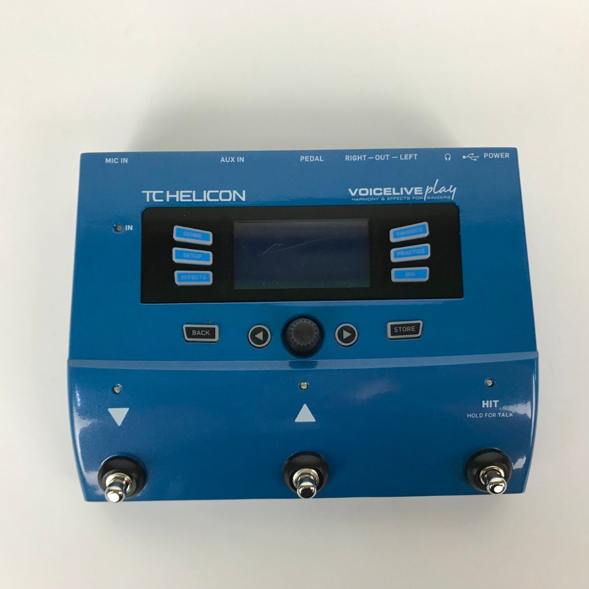 TC HELICON VoiceLive Play ボーカル用エフェクター ブルー