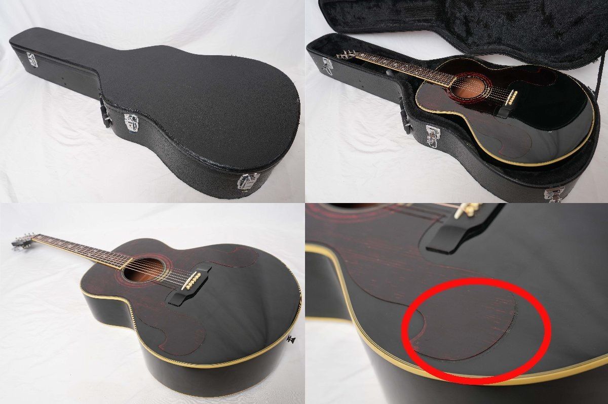 ☆Epiphone☆SQ-180 BLK エヴァリー・ブラザーズ 髭ギター HC付