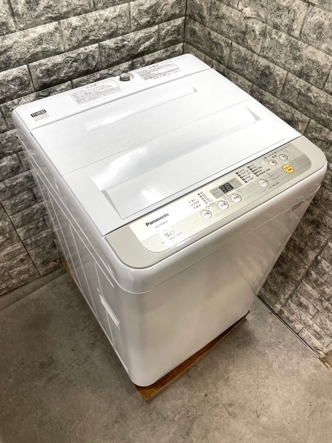 美品 パナソニック]Panasonic NA-F50B12 2019年製 中古品