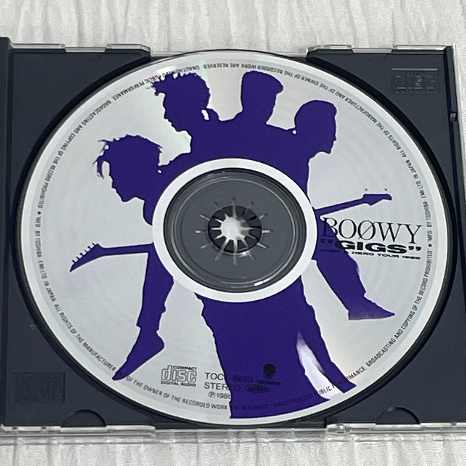 BOOWY（ボウイ）｜“GIGS