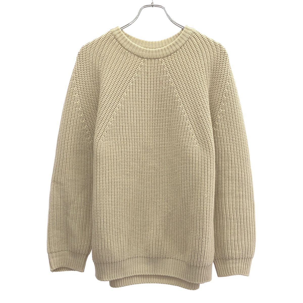 BATONER バトナー SIGNATURE CREW NECK シグネイチャーニットセーター 