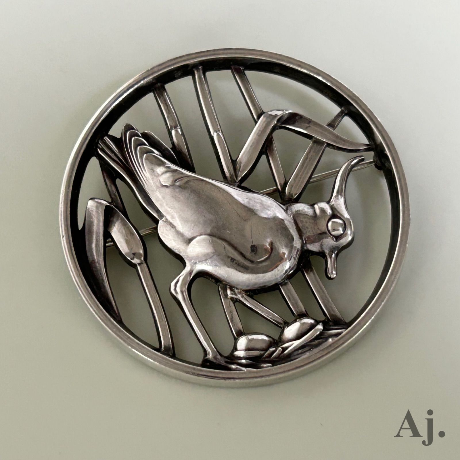 Georg Jensen ジョージジェンセン ブローチ 297 シルバー925