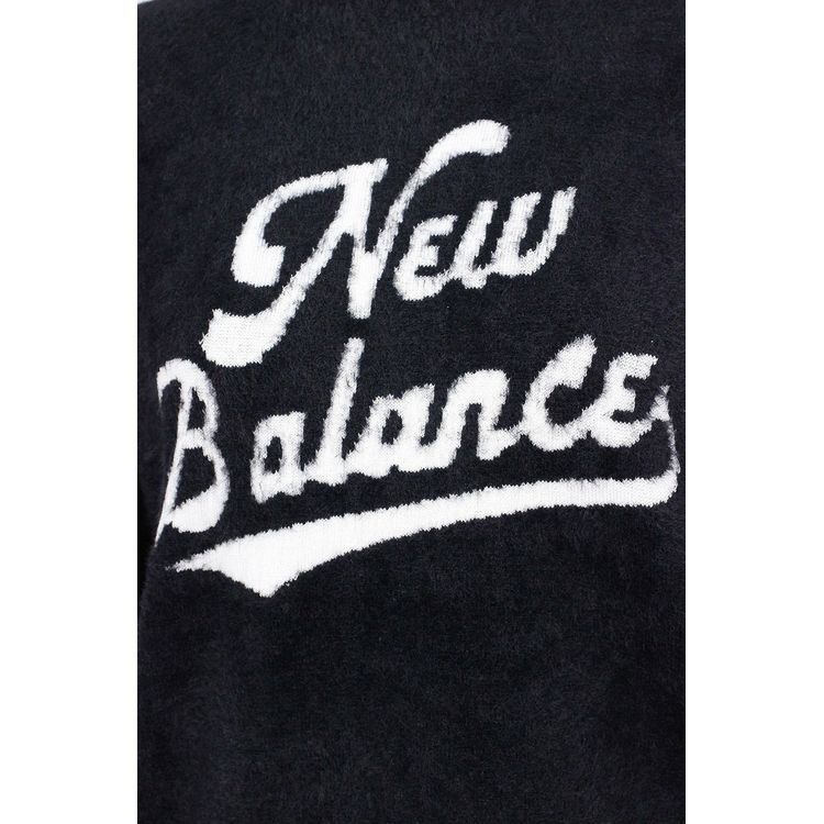 25秋冬 ニューバランス ゴルフ New balance Golf レディース 天竺編×ロゴ ダブルジャガード クルーネックニットプルオーバー 5270504 ニット トップス ストレッチ 軽量 ロゴ USTAUSTRALIA_COM_AU