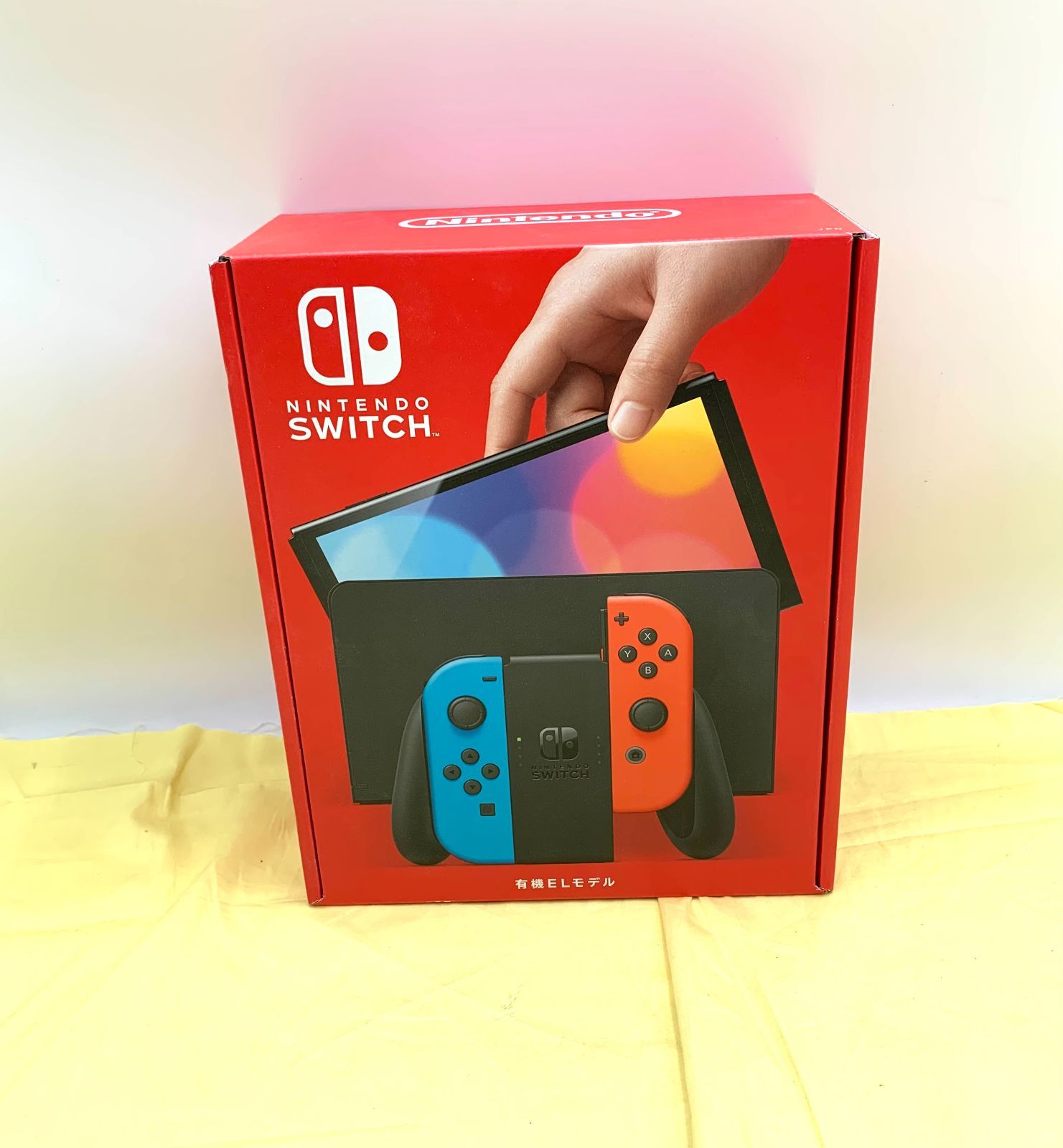 極美品】Nintendo Switch 本体 (有機ELモデル) Joy-Con(L)ネオンブルー/(R)ネオンレッド HEG-S-KABAA  A0703 0828ML001 0120240823100751 - メルカリ