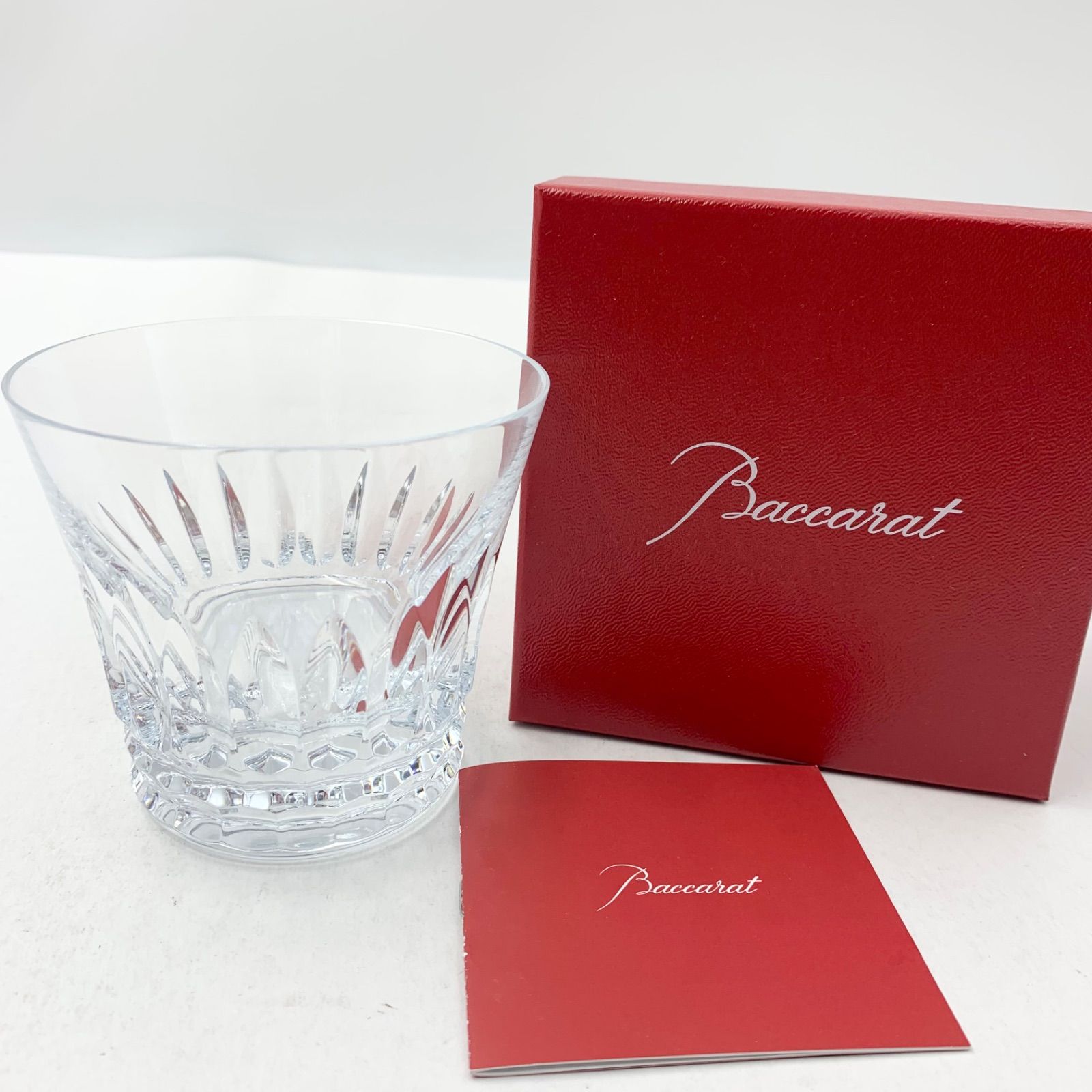 Baccarat バカラ ティアラ ロックグラス 新品 未使用品☆ - サン