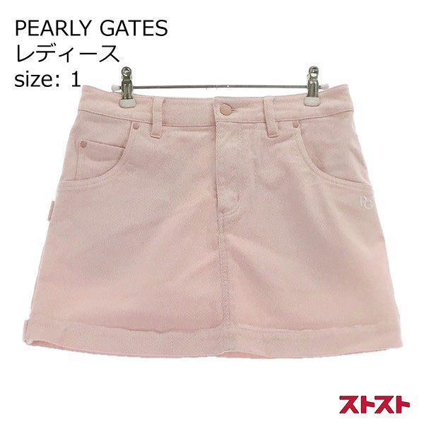 PEARLY GATES パーリーゲイツ ストレッチスカート ピンク系 1 [240101127978]#