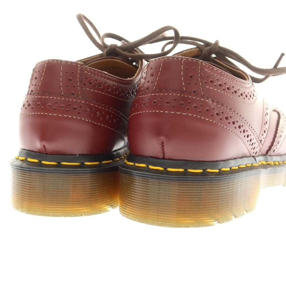 新作モデル続々入荷中！ コムデギャルソン オムドゥ COMME des GARCONS HOMME DEUX × Dr.Martens FREDERICO ウイングチップ シューズ バーガンディ サイズUK6 メンズ 【激安大特価！】