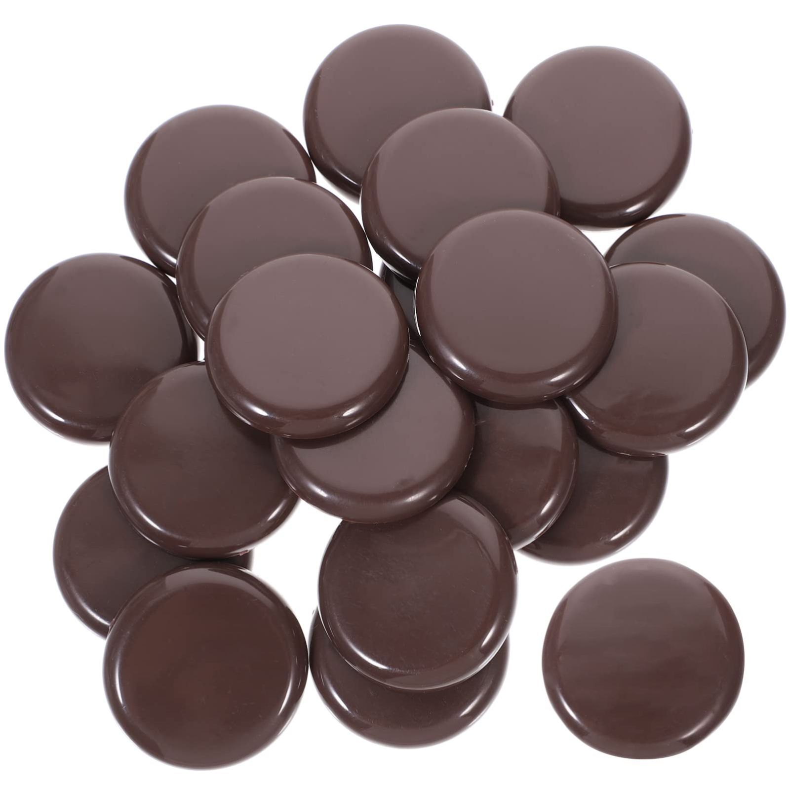 DECHOUS 20pcs自己粘着性家具スライディングマットプラスチック椅子テーブルフィートパッド