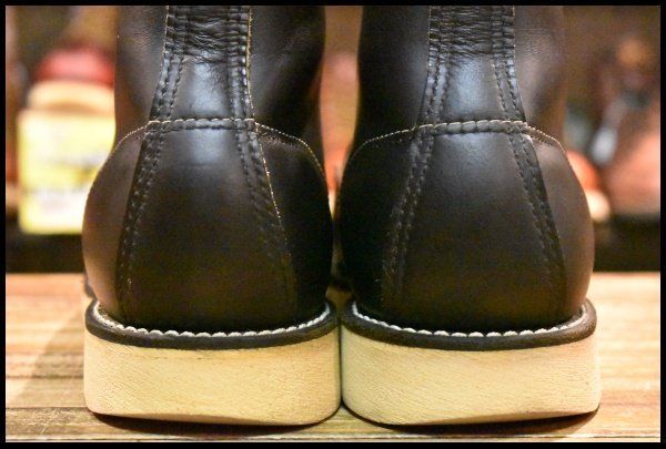 8D 良品 羽タグ 00年】レッドウィング 8130 アイリッシュセッター 黒