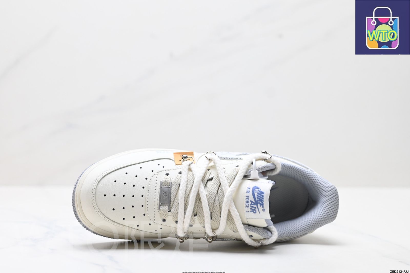 Nike（ナイキ）Air Force 1'07 オリジナル型紙・打ち合わせで