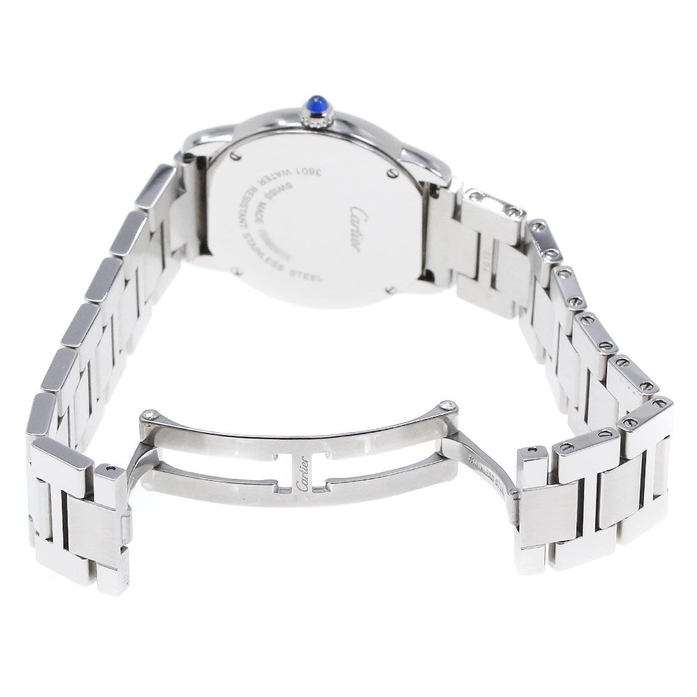 カルティエ 腕時計 ロンドソロ クオーツ ホワイト 3601 レディース Cartier CARTIER カルティエ ロンドソロ LM 腕時計 ステンレススチール 3603