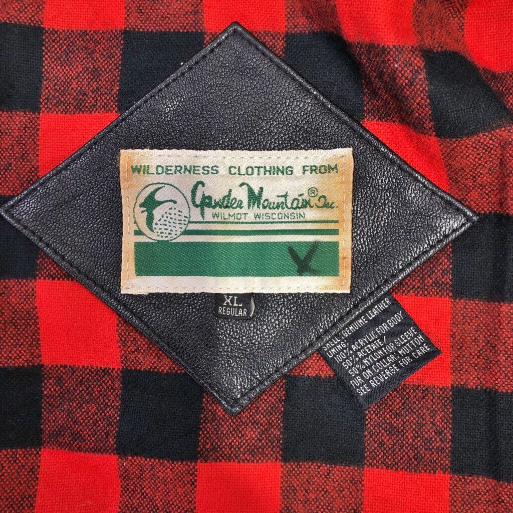 Gander Mountain A-2 フライトジャケット レザージャケット ブラック  