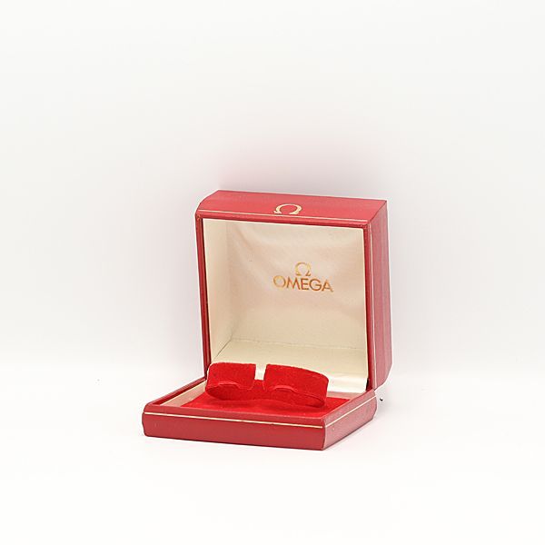 良品 オメガ 空箱 腕時計用 アンティーク ヴィンテージ 赤/レッド