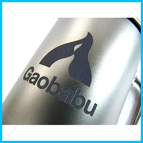 迅速発送】Gaobabuチタンマグカップ 300ml＆400mlのセット（フタ