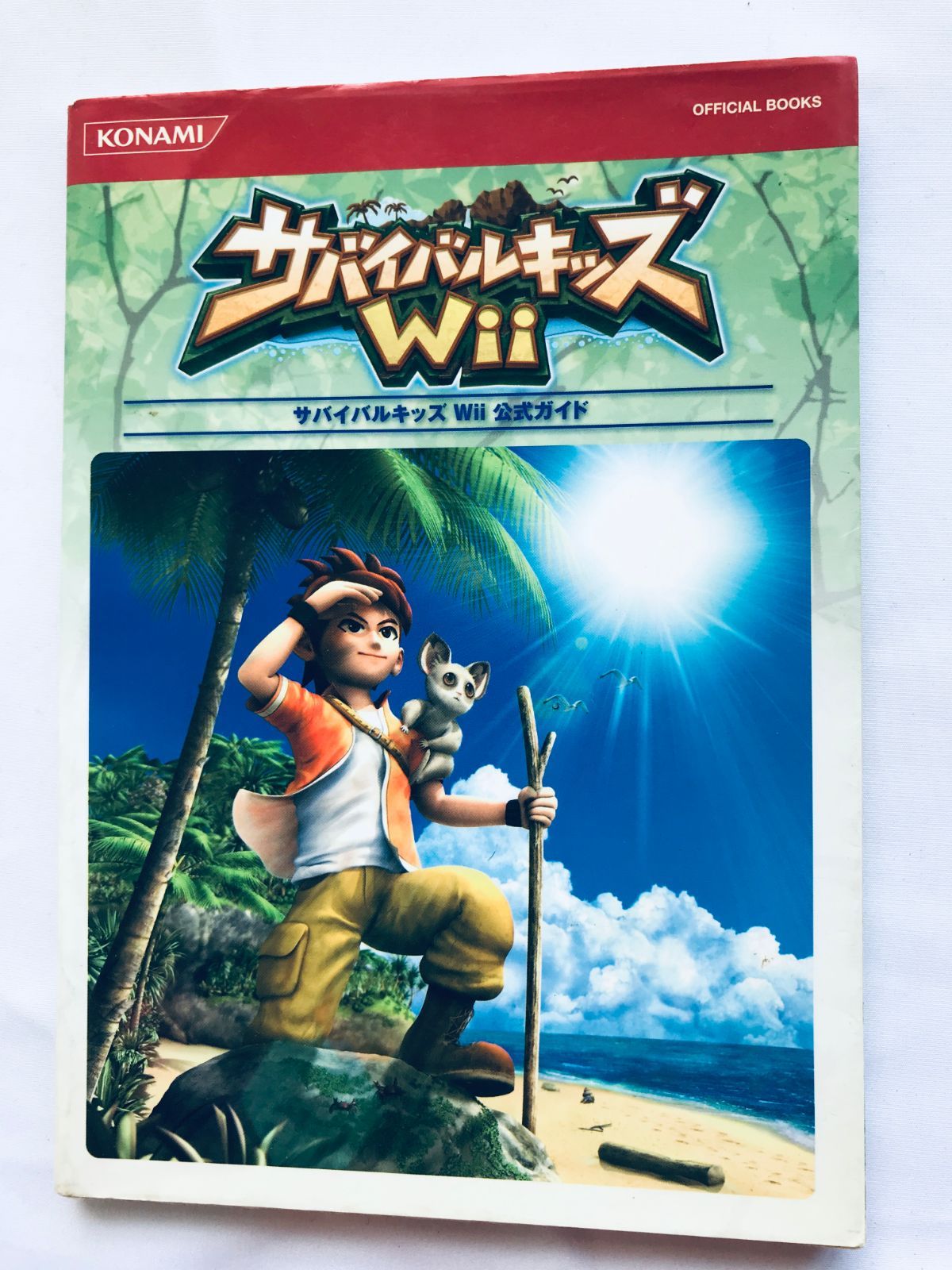 サバイバルキッズWii 公式ガイド 攻略本 初版 Survival Kids Wii 