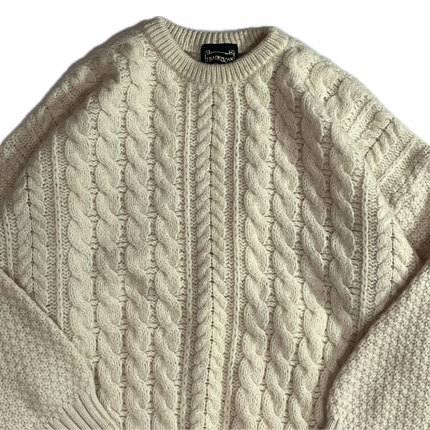 イギリス製 UK ヴィンテージ TRADITIONS PURE NEW WOOL 100