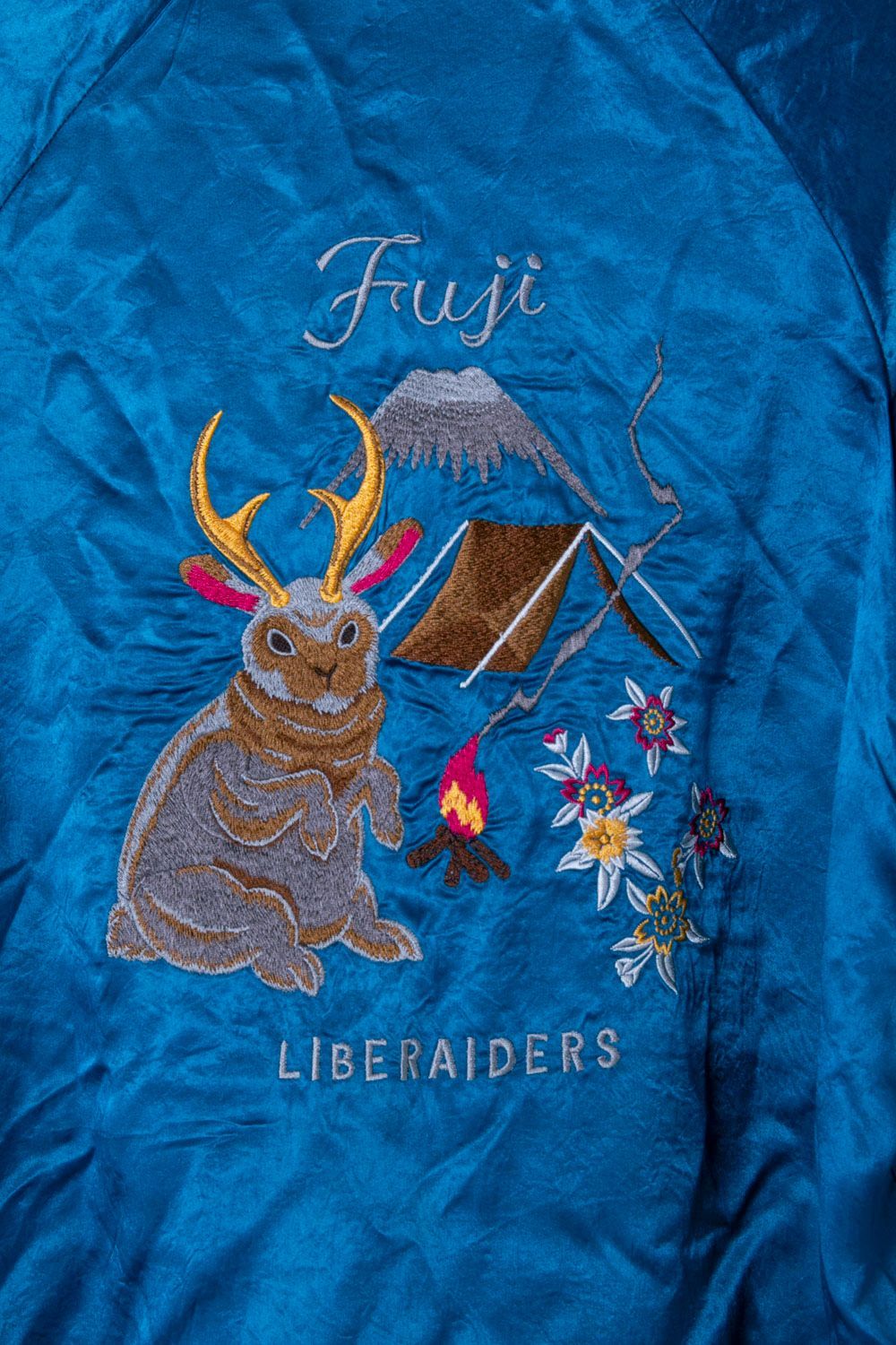 Liberaiders リベレイダース JACKALOPE SOUVENIR JACKETスカジャン / ビッグシルエットスーベニアジャケット -  メルカリ