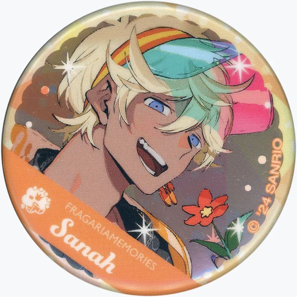 フラガリアメモリーズ サテライトショップ in AGF2024 缶バッジ BOX 中古】バッジ・ビンズ サナー 「フラガリアメモリーズ サテライト