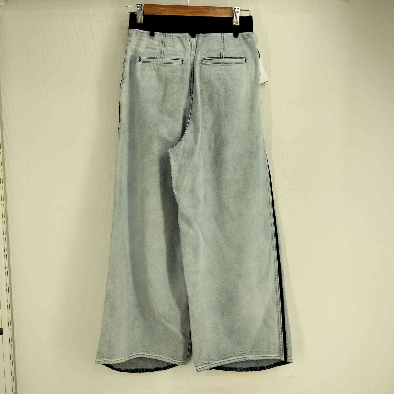 【美品】アダムエロペ　ドレスデニムパンツ 36 adam et rope ADAM ET ROPE' パンツ 「サステナブル」ドレスデニムパンツ