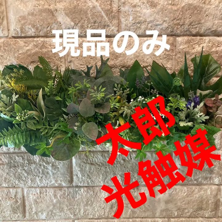 光触媒 人工観葉植物 ウォールグリーン フェイクグリーン 壁掛け