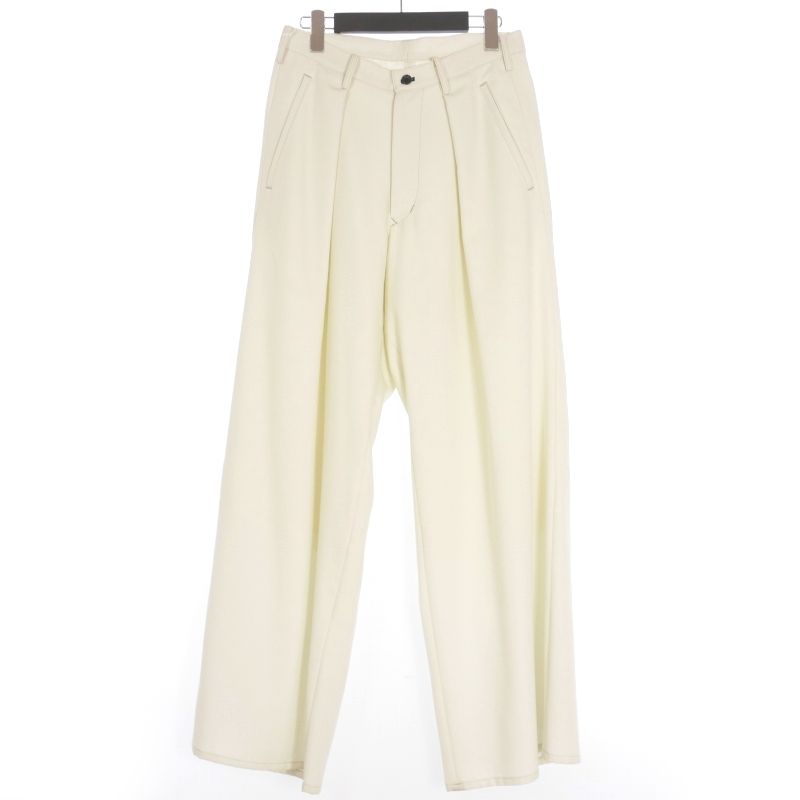 サルバム sulvam 24SS BIG TUCK WIDE PANTS ビッグタックワイド サルバム sulvam 24SS BIG TUCK WIDE PANTS ビッグタックワイド