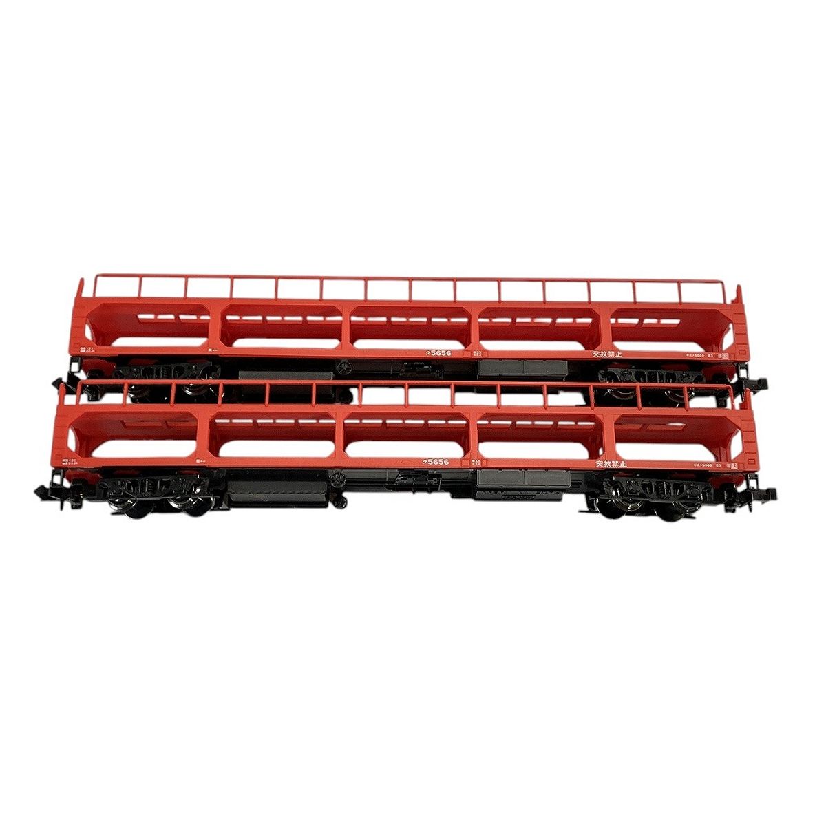 ✨鉄道模型✨KATO`✨複線駅舎✨開封済み、未使用✨箱無し KATO 8078 23-500 23-510ク5000 2両 自動車ストラクチャー 4点