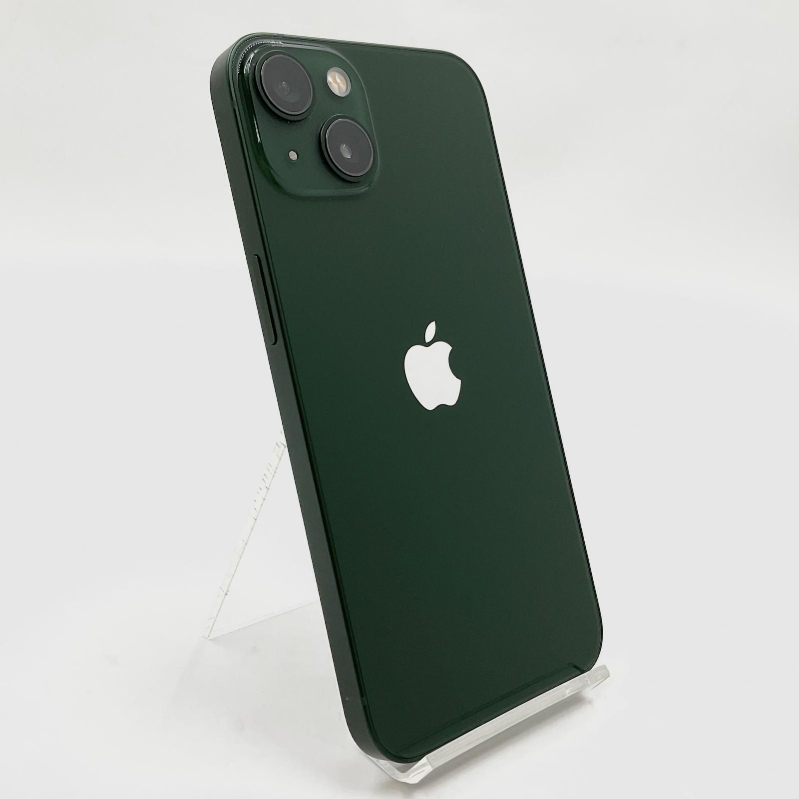 得価，SALE】 iPhone 13 128GB グリーン au SIMフリー 動作確認済 89