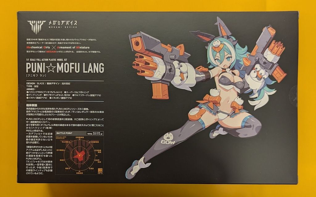 メガミデバイス PUNI☆MOFU ラン コトブキヤ特典付き　デカールセット メガミデバイス M.S.G PUNI☆MOFU ラン アイデカールセット(PUNI