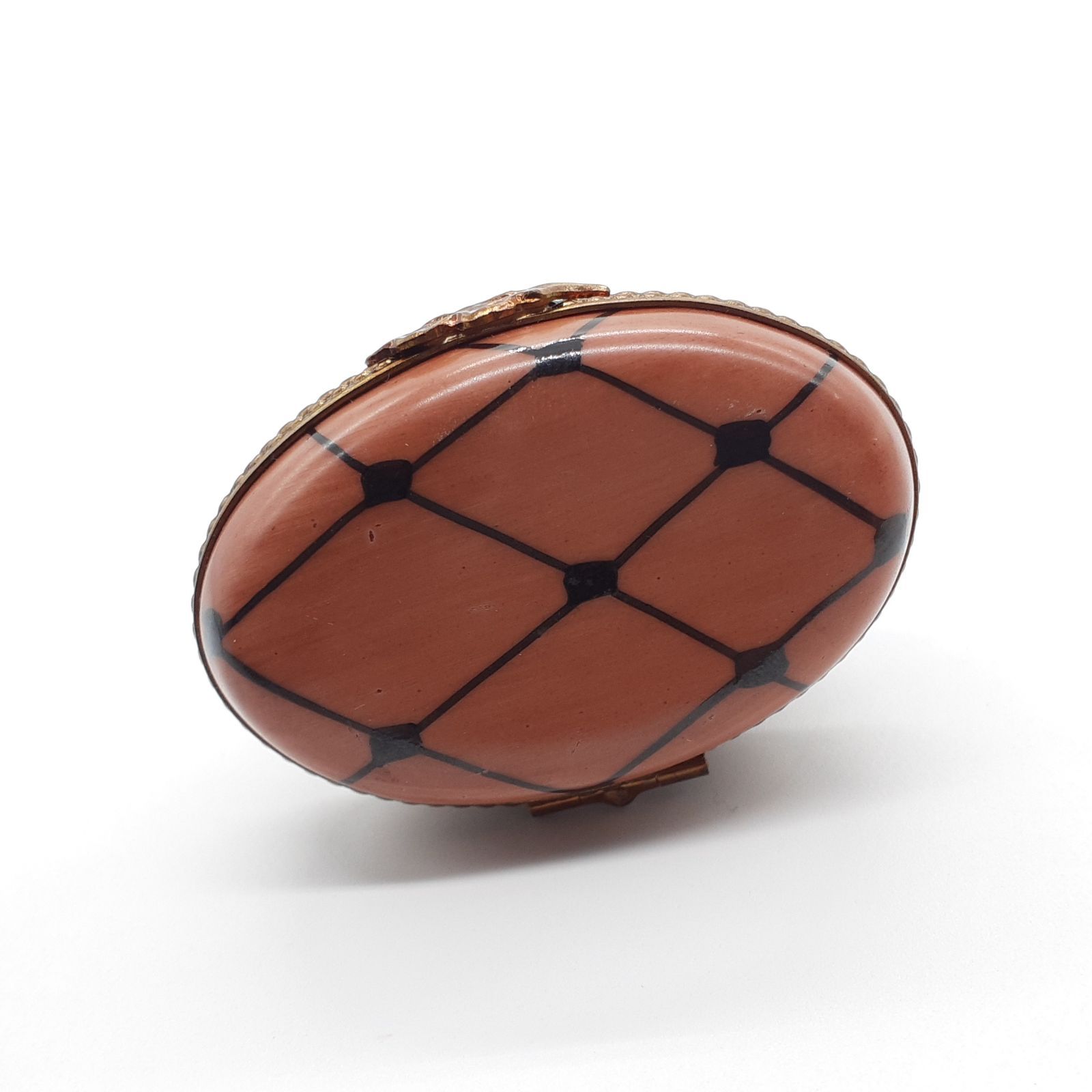 LIMOGES リモージュボックス フランス エナメル 小物入れ ネコ