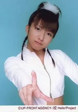 中古】生写真(ハロプロ) モーニング娘。/辻希美/上半身・衣装白・右手2