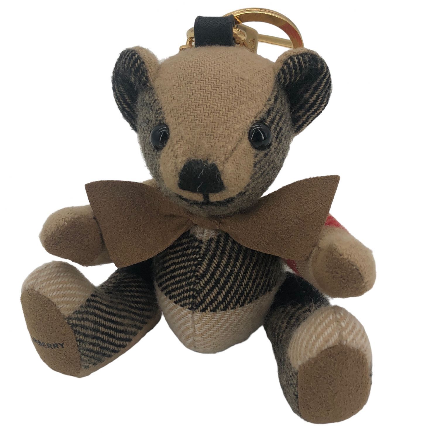 中古】 BURBERRY バーバリー トーマスベア バッグチャーム 中古】 BURBERRY バーバリー トーマスベア バッグチャーム