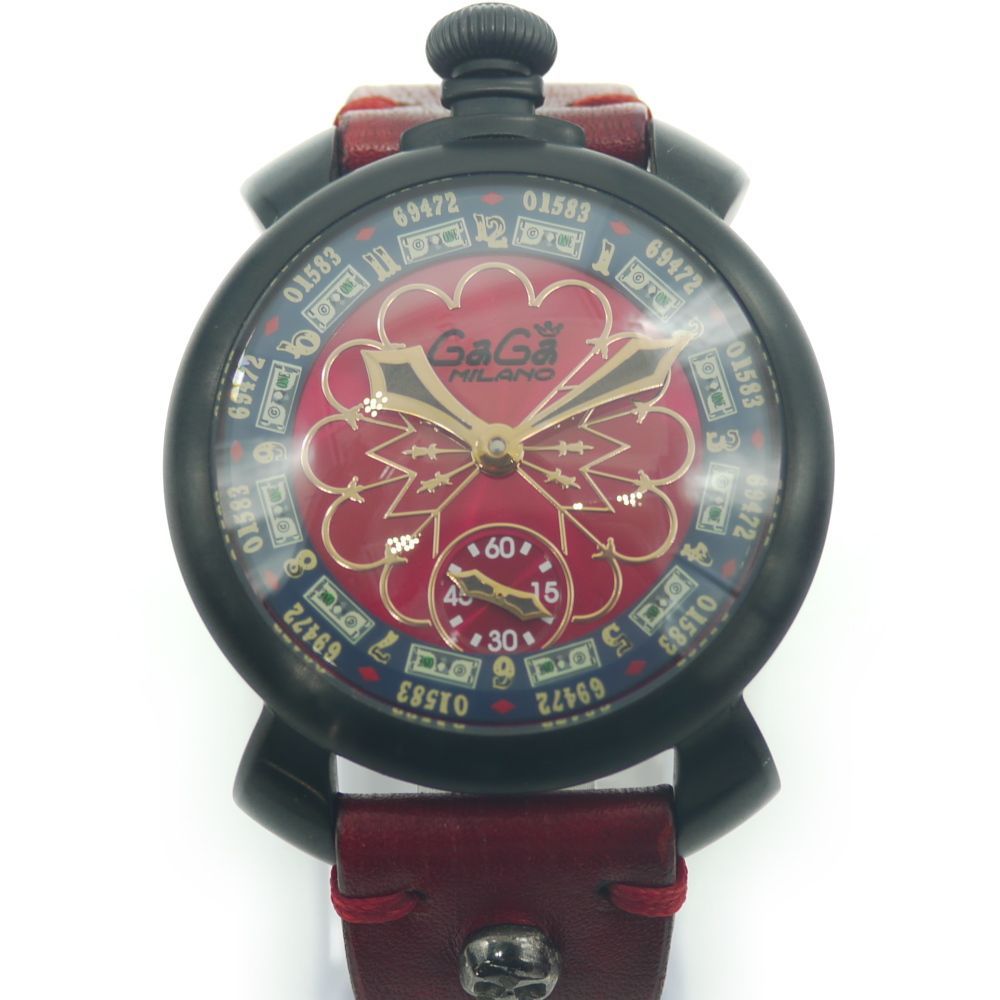 ガガミラノ マヌアーレ 48mm ラスベガス 300本限定 赤文字 Y02280