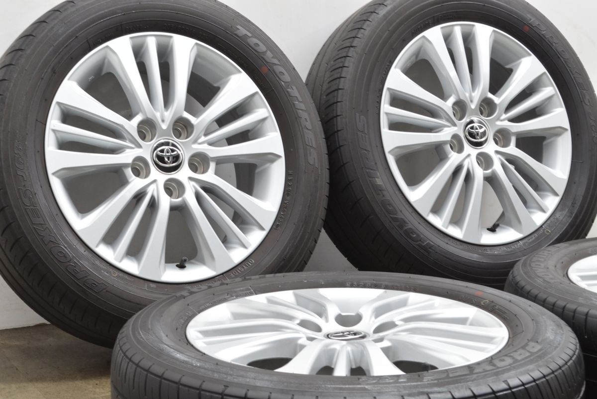 トヨタノア90系S-G純正 16インチ ホイールのみ4本　ヴォクシー等にも 新車外し品】トヨタ 90 ヴォクシー S-G 純正 16in 6J +40 PCD114