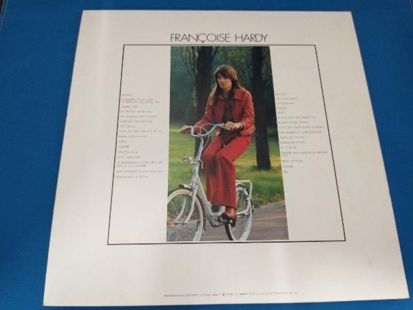 アナログ  フランソワーズ　アルディ　帯付き　美品 LP盤】【帯有】フランソワーズ・アルディ FRANCOISE HARDY