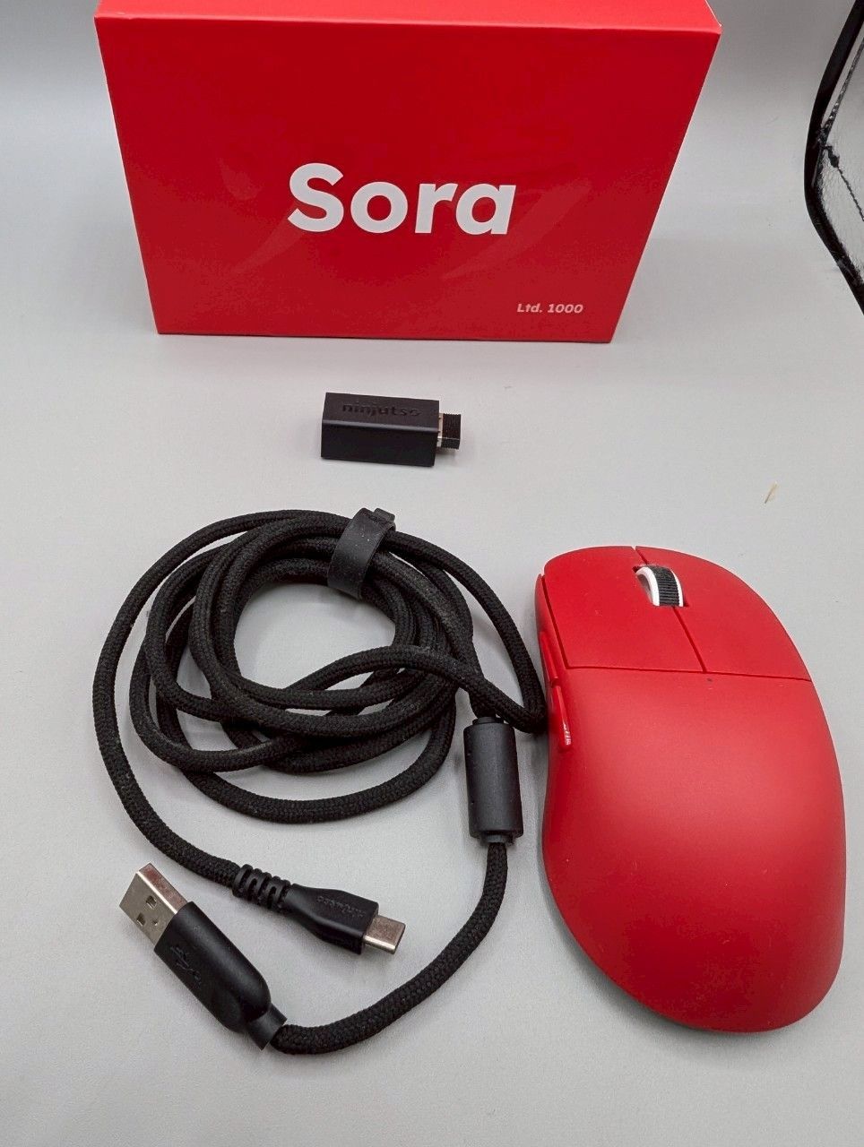 Sora 赤色マウス Ltd. 1000