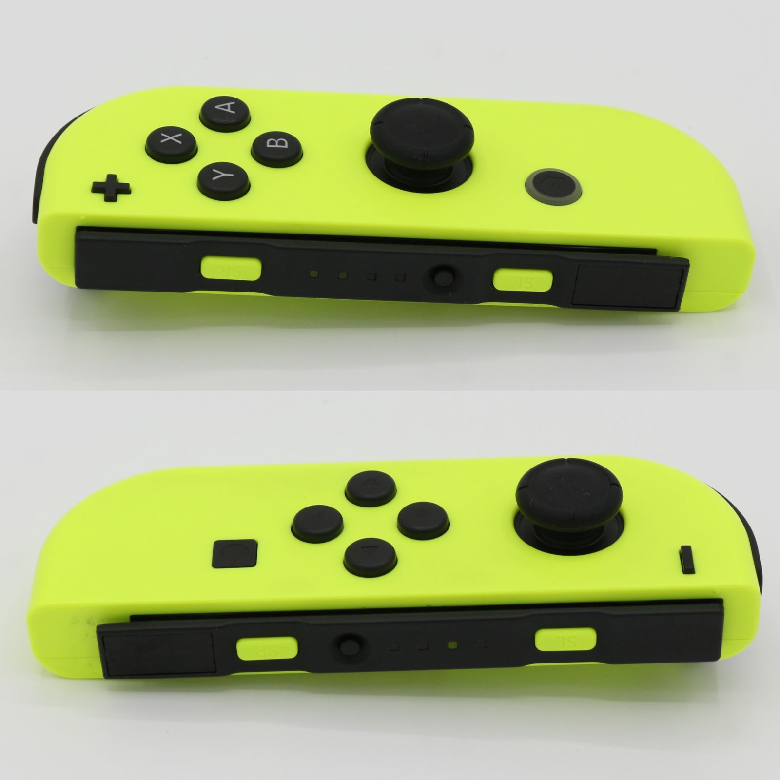 [安心保証]美品　純正ジョイコン　ネオンイエロー　左右セット Nintendo Switch ジョイコン ネオンイエロー LR左右セット