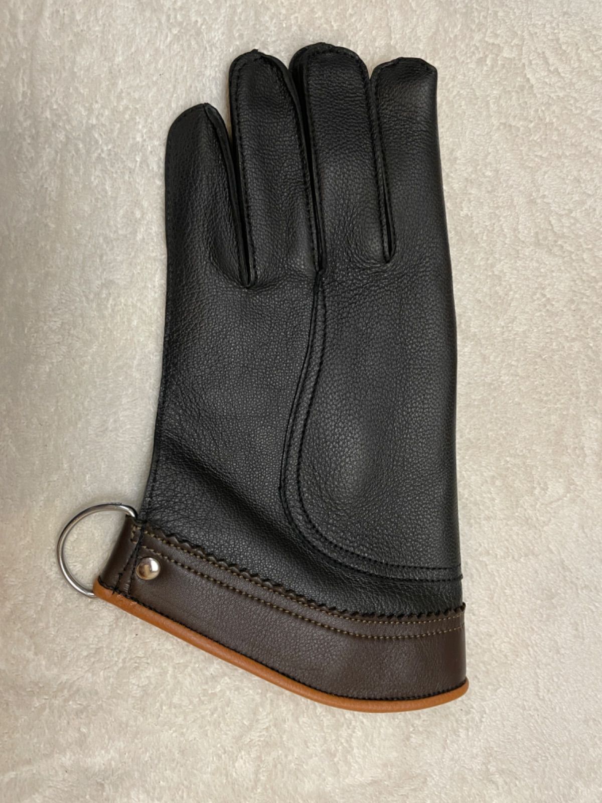 新品★ファルコングローブ・黒【ショートMサイズ】