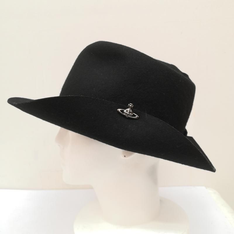 Vivienne Westwood MAN ヴィヴィアンウエストウッドマン 帽子 ハット 変形 オーブ フェルト サイズF