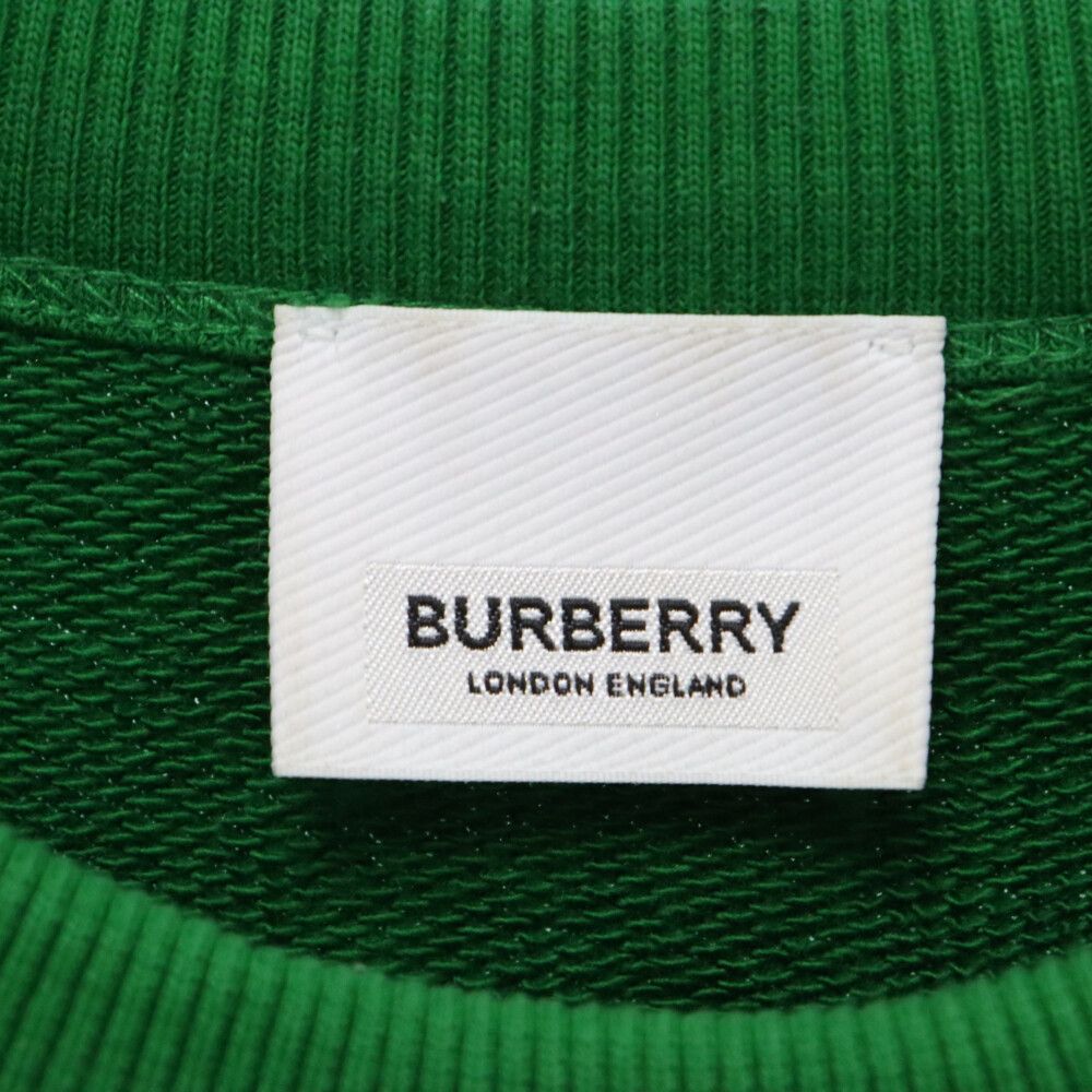 BURBERRY (バーバリー) ロゴプリントクルーネックスウェット 
