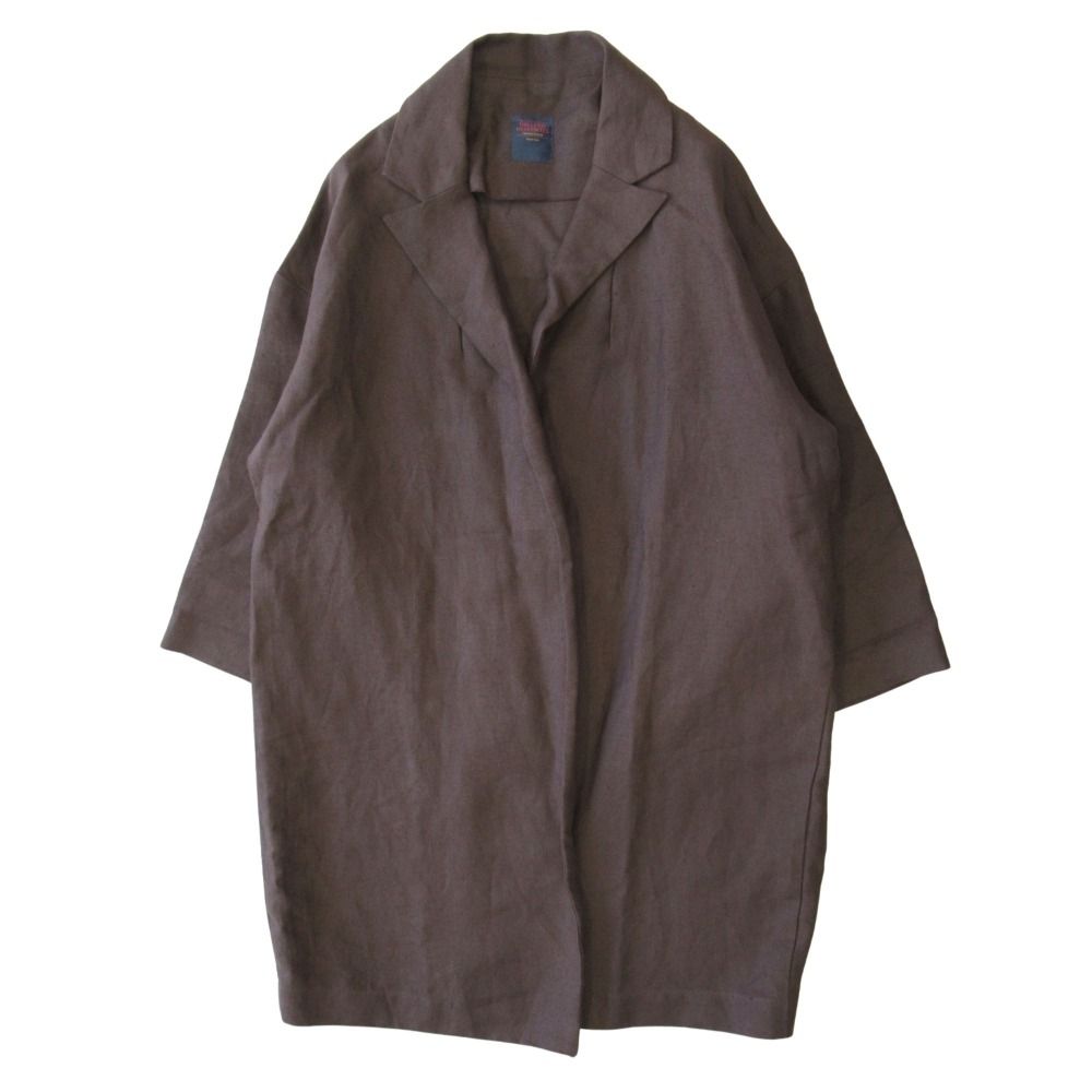 新品同様 GALLEGO DESPORTES ギャレゴデスポート リネン ロング コート  