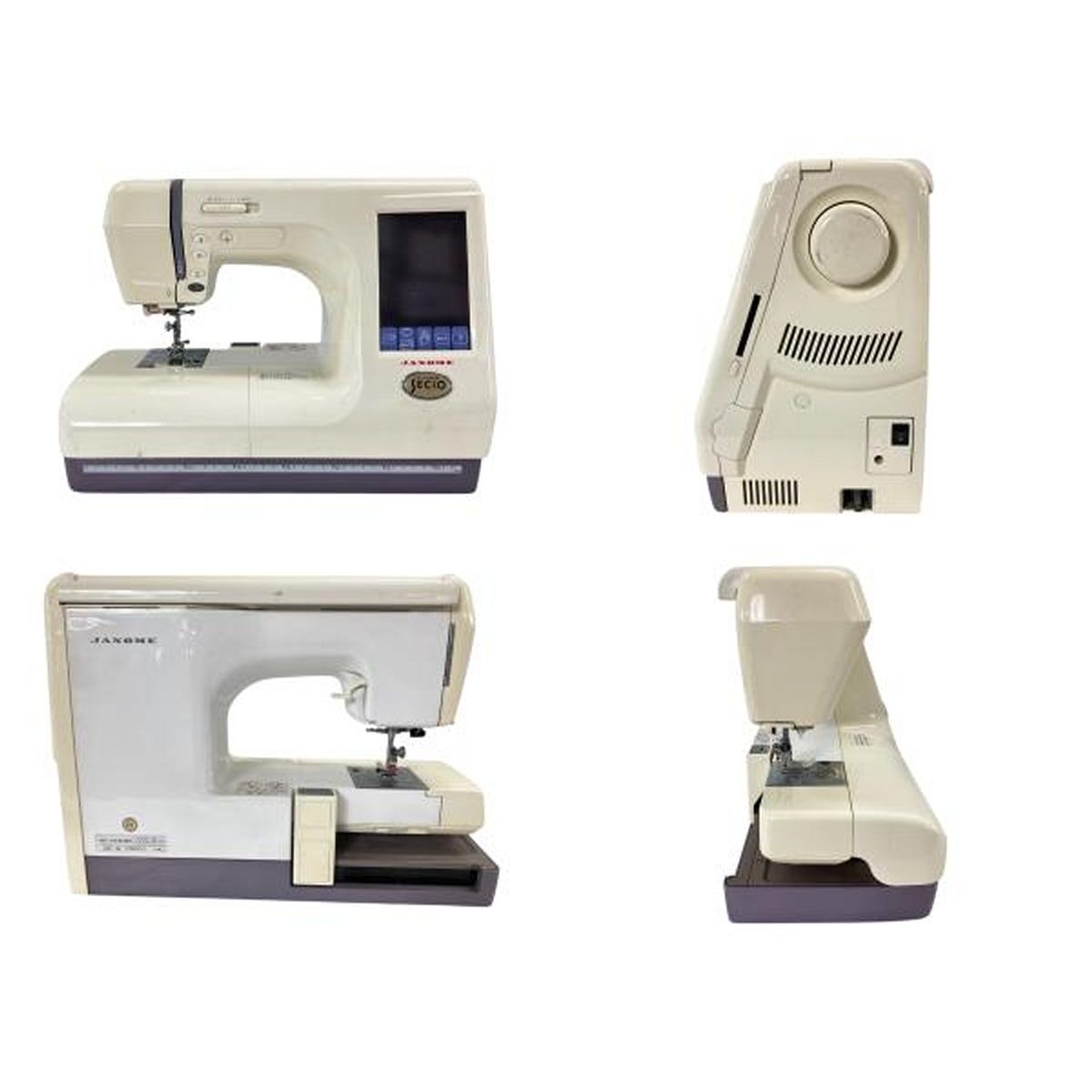 ジャノメ　ミシン　スーパー　セシオ　850型　9500　動作品 JANOME・コンピューターミシン・スーパーセシオ・9500・850型・美品