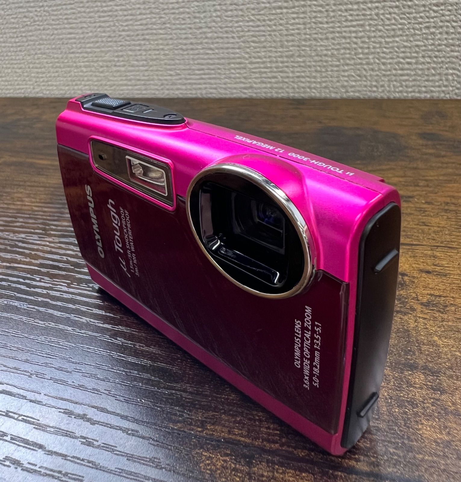 ☆ 防水⁄防塵⁄耐衝撃 OLYMPUS オリンパス μ Tough-3000 ④☆耐衝撃