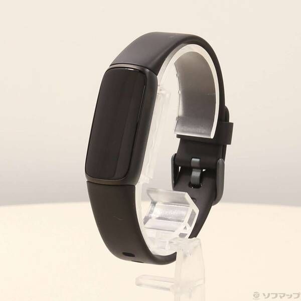 〔展示品〕 Fitbit Luxe フィットネストラッカー ブラック／グラファイト【377】