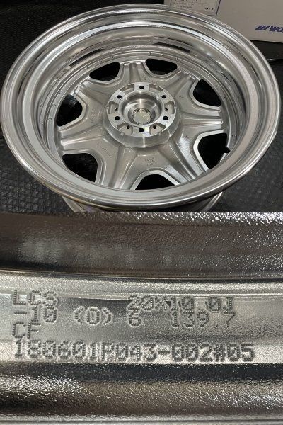 カラフルな WORK LS CHIAREZZA SUV 2P ワーク キアレッツァ 20インチ 4本 10J6HPCD139.7±0 深リム Oディスク ランクルプラド等 MHZ798