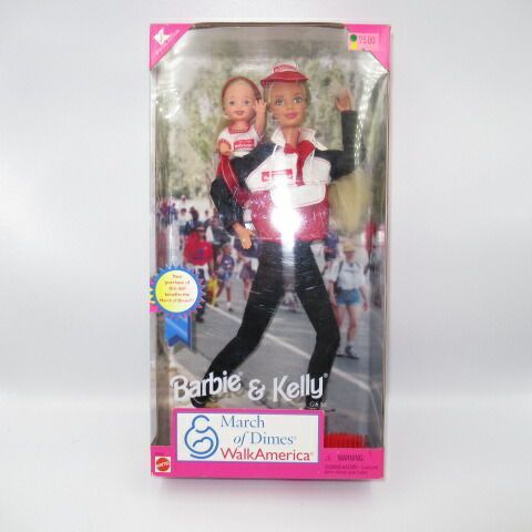1998年☆90's☆March Of Dime Barbie＆Kelly☆バービー＆ケリー☆人形 