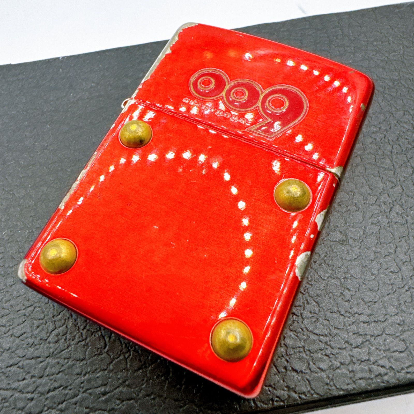 Zippo ジッポー サイボーグ009 限定版 2012年製 レッド 中古 良品 若干 
